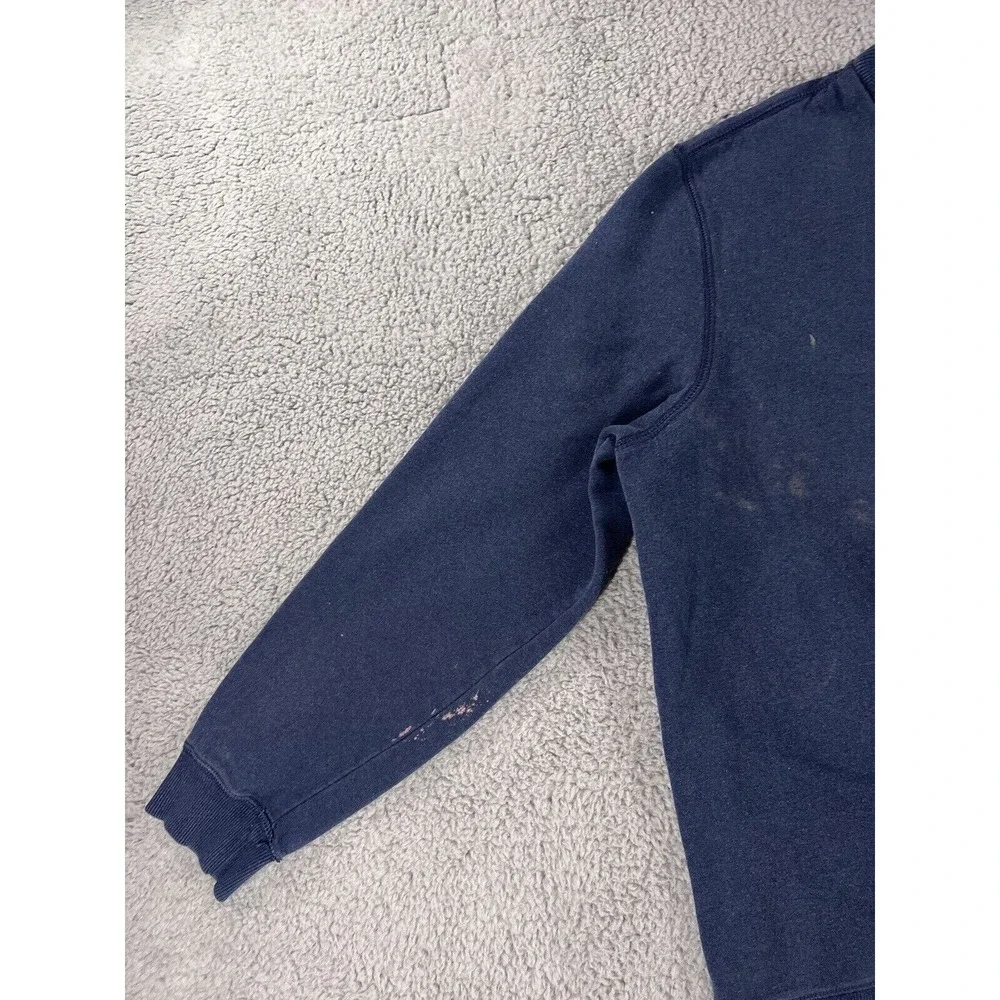Nike‎ Sweatshirt Men 2XL Y2K Embroidered Mini Swoosh Thrashed Grunge Streetwear
